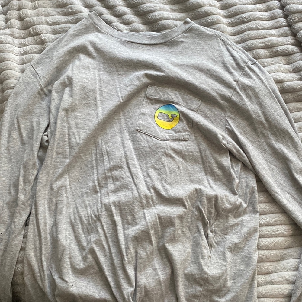 Gray long sleeve vineyard vines